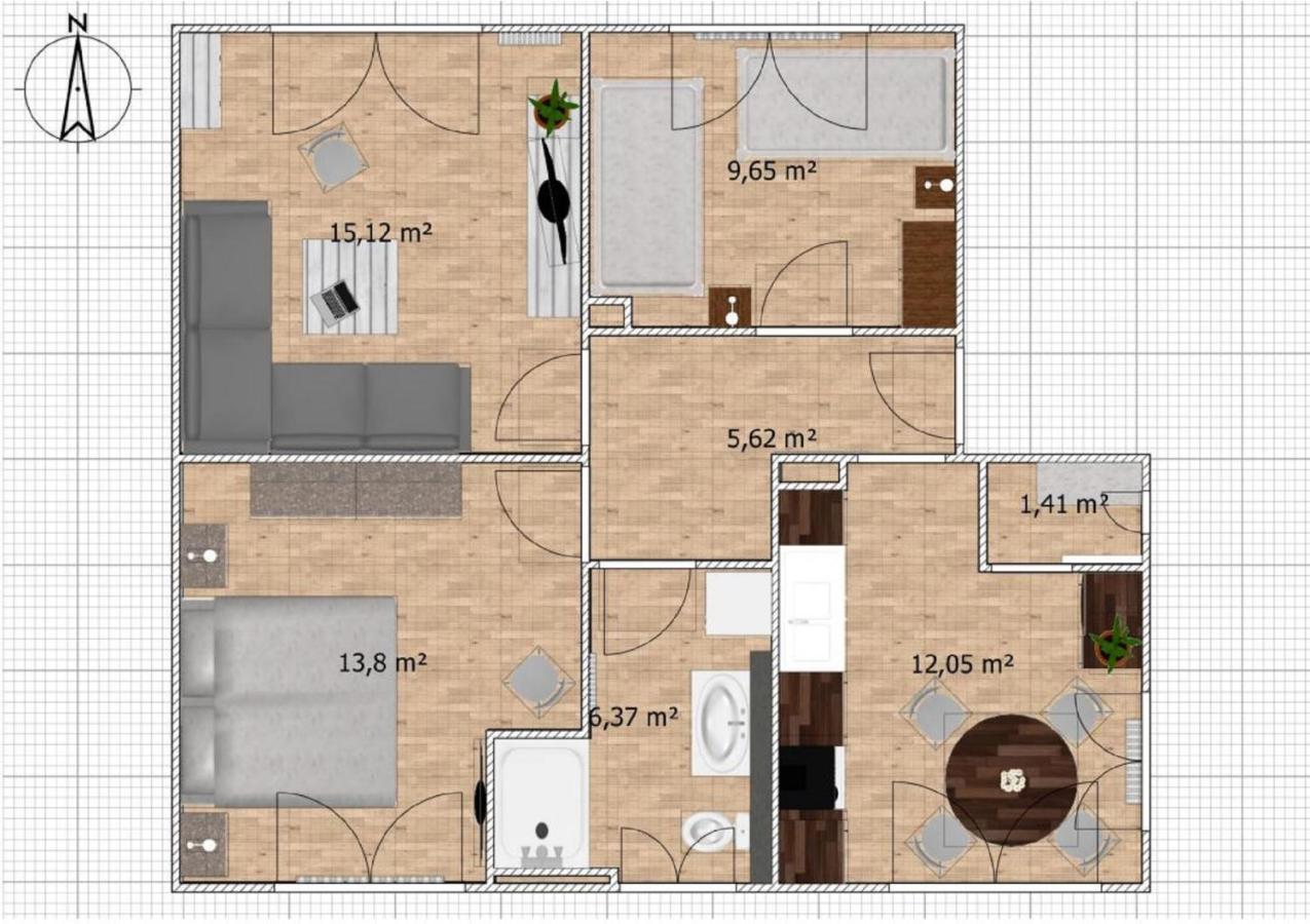 Ferienwohnung Stadtidyll Βίντερμπεργκ Εξωτερικό φωτογραφία